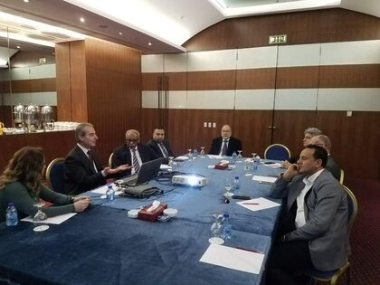 Training Committee Meeting in the Arab Board for Health Specialization March 2020 - Professor Doctor Ehtuish Farag Ehtuish 