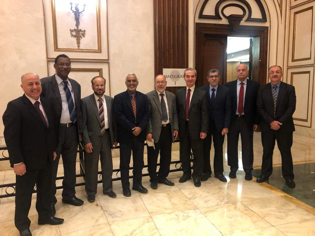 Training Committee Meeting in the Arab Board for Health Specialization March 2020 - Professor Doctor Ehtuish Farag Ehtuish 