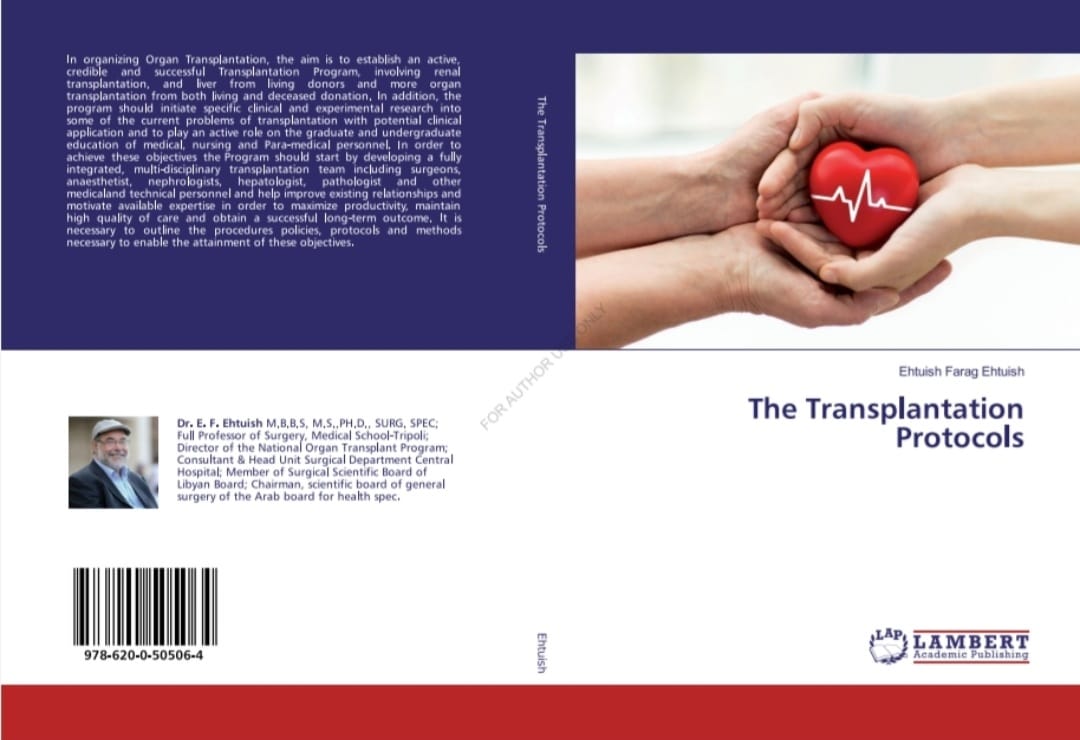 professor doctor ehtuish farag ehtuish - the transplantation protocols